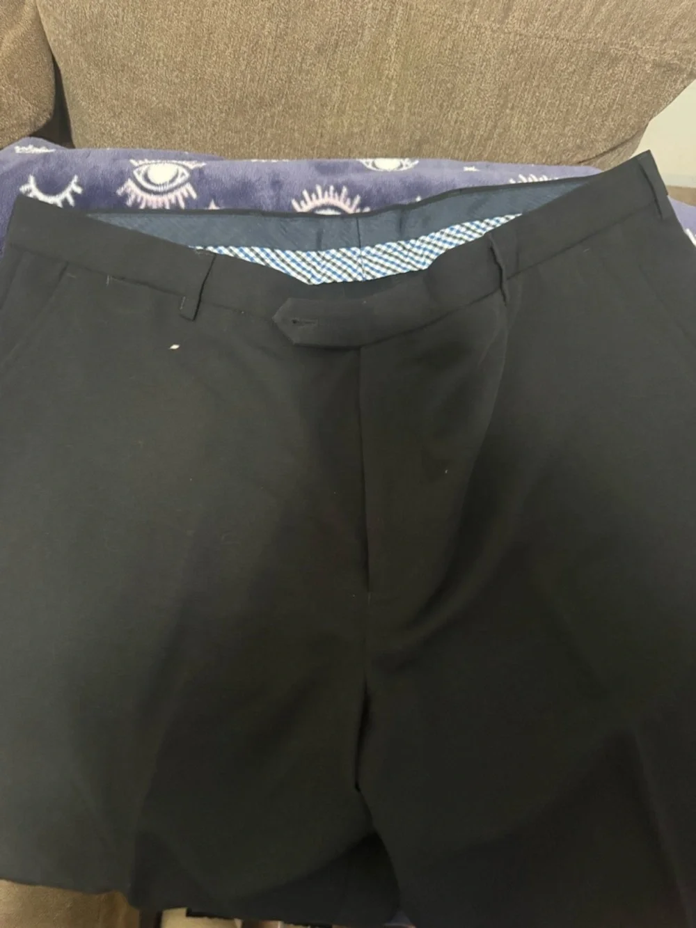 Nautica Navy Men’s Dress Pants 42x30 - Picture 2 of 3